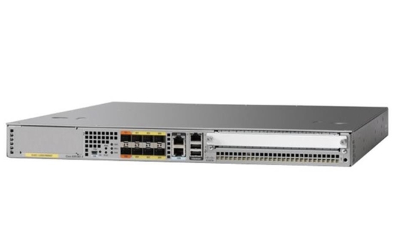 ASR1001-X, Cisco ASR1000-series router, cổng Gigabit Ethernet tích hợp, 6 x cổng SFP, 2 x cổng SFP +