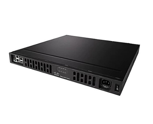 ISR4331-V/K9 100Mbps-300Mbps hệ thống thông lượng 3 cổng WAN/LAN 2 cổng SFP đa lõi CPU 1 khe cắm mô-đun dịch vụ