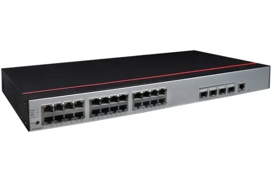 S5735-L24P4S-A1 Huawei S5700 Series Switch 24 10/100 / 1000Base-T Ethernet Port 4 Gigabit SFP POE + nguồn điện AC