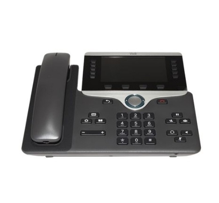 CP-8865-K9 Điện thoại IP Cisco hiệu suất cao với hỗ trợ video H.261 và codec giọng nói G.711
