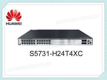 Cloud Engine S5731-H24T4XC Huawei Switch 24 * 10/100/1000 Cổng 4 * 10GE SFP + Cổng 1 * Khe cắm mở rộng không có nguồn