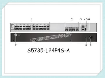 Huawei Network Switch S5735-L24P4S-A Cổng 24 Gigabit Hỗ trợ tất cả Cổng đường xuống GE