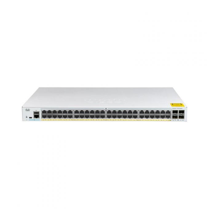 C1000-48P-4G-L Cisco Catalyst 1000 Series Switch 48x 10/100/1000 Ethernet PoE + v&agrave; 370W PoE cổng ng&acirc;n s&aacute;ch, 4x 1G SFP uplinks 0