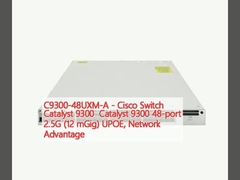 C9300-48UXM-A - Cisco Switch Catalyst 9300 Catalyst 9300 48 cổng 2.5G (12 mGig) UPOE, Network Advantage