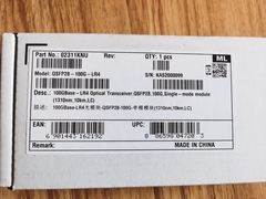 Mô-đun QSFP28-100G-LR4 Giao diện LC Bộ thu phát quang Spa thu phát tốc độ cao của Huawei