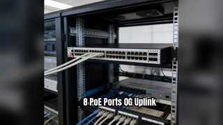 Switch PoE 8 cổng Ruijie RG-S0