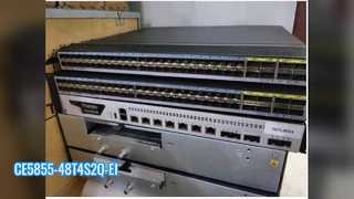 Công tắc HW CE5855-48T4S2Q-EI (48-Port GE RJ45,4-Port 10G SFP+,2-Port 40G QSFP+,2*FAN Box, Port-side Int