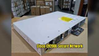 Chuyển mạch Cisco C9200L: Mạng doanh nghiệp an toàn