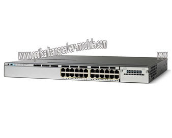 Chuyển mạch mạng Cisco WS-C3750X-24P-E 24 PoE + Cổng SFP + Giấy phép dịch vụ IP Gigabyte