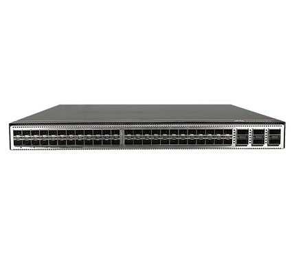 CE6863E-48S6CQ-F Huawei CloudEngine 6800 48*25G SFP28, 6*100G QSFP28, 2* nguồn điện biến đổi, ổ cắm bên cạnh cổng