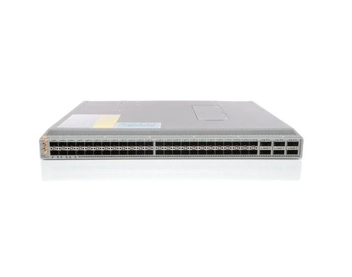 Thiết bị chuyển mạch Cisco N9K-C93180YC-FX3 Nexus 9300 với 48 cổng 1/10/25G SFP28 và 6 cổng 40/100G QSFP28