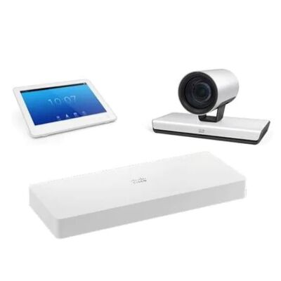 CS-KITP60-K9, Cisco Room Kit Plus, Hệ thống hội nghị truyền hình, Video 1080p60, Camera P60, Điều khiển cảm ứng 10
