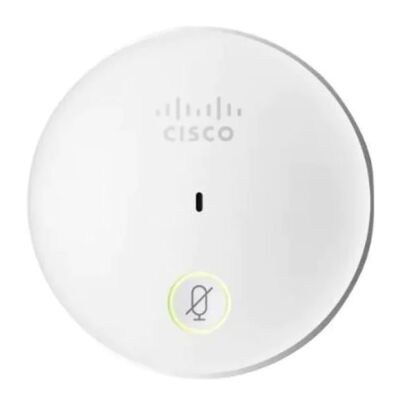 CS-MIC-TABLE-J, Micrô để bàn của Cisco, phích cắm 3,5mm/Đa hướng/Thiết kế nhỏ gọn