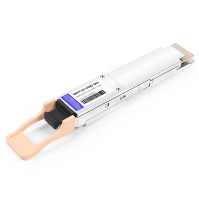 TS-QDO-854H-01C/400G QSFP-DD SR4 Bộ thu phát Mô-đun quang MMF 850nm 50/100m