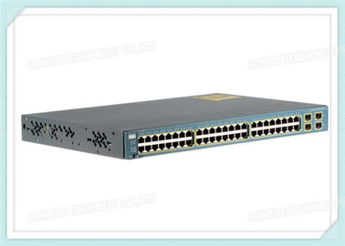 10/100 / 1000T Công tắc sợi quang của Cisco 4 Cổng SFP WS-C3560G-48TS-S