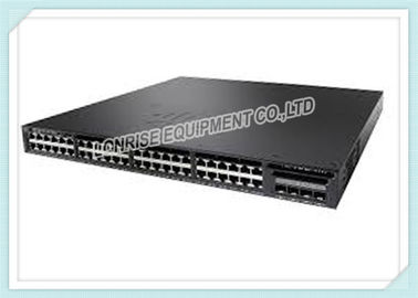 4 X 1G Uplinks Chuyển mạch sợi quang Cisco PoE WS-C3650-48PS-L Lớp 3 Chuyển mạch
