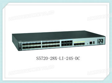 Ethernet S5720-28X-LI-24S-DC Chuyển mạch Huawei 24 Gig SFP 4 10 Gig SFP + DC 48V Truy cập trước