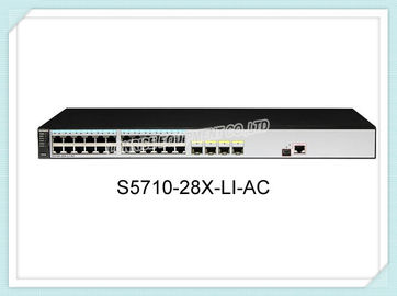 Các cổng Ethernet Switch S5710-28X-LI-AC 24x10 / 100 / 1000Base-T, 4x10 Gigabit SFP +
