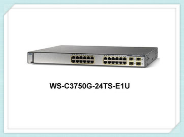 Thiết bị chuyển mạch mạng Gigabit 24 cổng WS-C3750G-24TS-E1U 24 cổng Cisco Switch 3750g