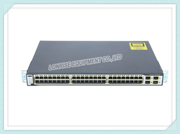 Chuyển mạch mạng CISCO PoE WS-C3750X-48PF-E 48 Cổng Poe Switch IP Dịch vụ IP Giá đỡ có thể gắn kết Hệ số