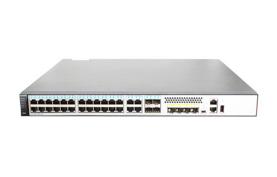 S5720-36C-EI-DC 28 Cổng Ethernet 10/100/1000 4 trong số đó là giao diện kép 10/100/1000 hoặc SFP 4 10 Gig SFP + 1