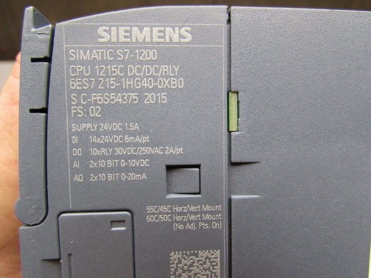 Mô-đun Siemens 6ES7 215-1AG40-0XB0 Mới trong gói ban đầu Giao hàng cho mặt hàng này là 2-3 tuần
