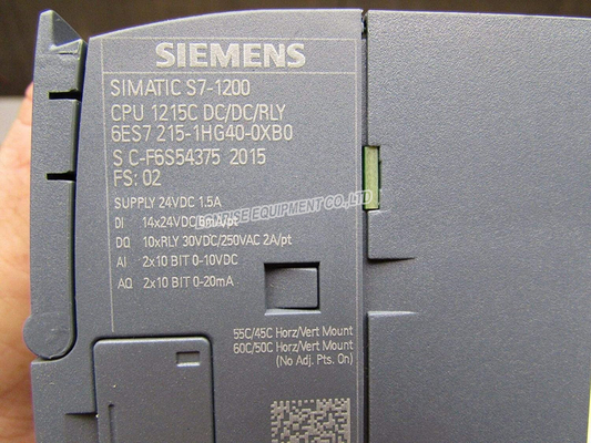 Mô-đun Siemens 6ES7 215-1AG40-0XB0 Mới trong gói ban đầu Giao hàng cho mặt hàng này là 2-3 tuần