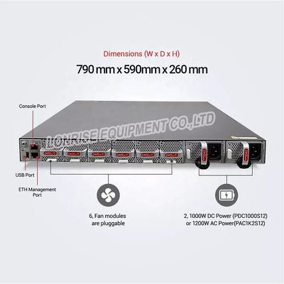 CE6820-48S6CQ-B Huawei CloudEngine 6800 Data Center Switches là một giải pháp mạng tiên tiến được thiết kế cho kết nối 10G/100G mật độ cao
