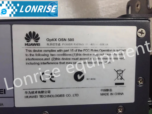 TNHB1CASE Thiết bị vô tuyến từ xa Huawei OSN 500 Thiết bị chính Khung lắp ráp hộp lắp ráp cuối cùng (-48V)