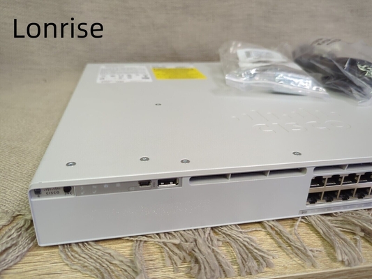 C9300L-24T-4X-E ​​- Thiết bị chuyển mạch Cisco Catalyst 9300L 24 cổng Đường lên cố định Chỉ dữ liệu Đường lên 4X10G Cơ bản về mạng