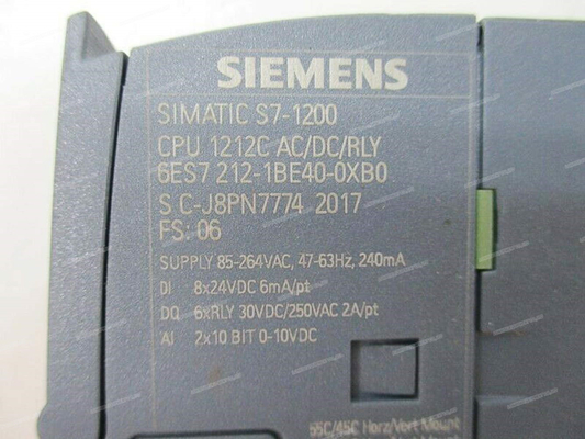 SIEMENS 6ES7212-1BE40-0XB0 PLC Điều khiển công nghiệp Mô-đun Cpu S7-1200 6es7212-1be40-0xb0 mới nguyên bản