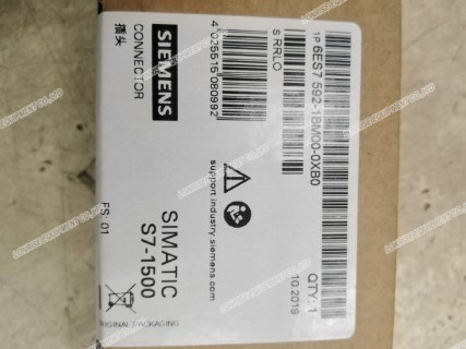 SIEMENS 6ES7592-1BM00-0XB0 PLC Điều khiển công nghiệp Bản gốc Đầu nối phía trước SIMATIC S7-1500 mới