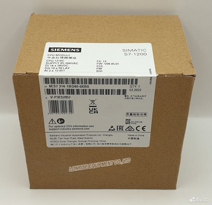 Mới Chính Hãng 6ES7214-1BG40-0XB0 Siemens S7-1200 CPU 1214C Nhỏ Gọn CPU AC / DC / RLY Onboard I/O