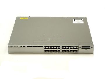 WS-C3850-24T-S Cisco Switch 3850 Catalyst 24 cổng IP Data Base 10/100/1000Mbps Có thể xếp chồng 24 cổng Ethernet 10/100/1000 với nguồn điện 350WAC