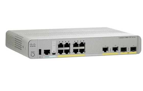 WS-C2960CX-8TC-L 8 cổng Ethernet Gigabit 2 1G SFP và 2 1G Copper Uplinks Enhanced Limited