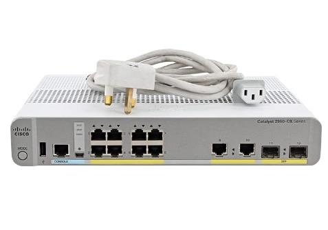 WS-C2960CX-8TC-L 8 cổng Ethernet Gigabit 2 1G SFP và 2 1G Copper Uplinks Enhanced Limited