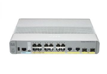 WS-C3560CX-12PC-S sẵn sàng hoạt động 12 cổng nhỏ gọn Switch Layer 3 POE Ethernet Ports 2 SFP&amp;2GE uplinks