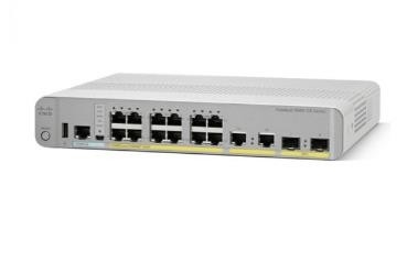 WS-C3560CX-12PC-S sẵn sàng hoạt động 12 cổng nhỏ gọn Switch Layer 3 POE Ethernet Ports 2 SFP&amp;2GE uplinks