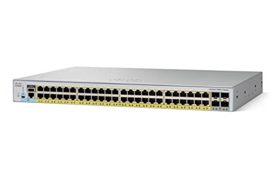 WS-C2960L-48PQ-LL Cisco Catalyst 2960L Switch 48 cổng GigE PoE+ 4x10G SFP+ Lan Lite