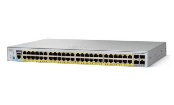 WS-C2960L-48PS-LL Catalyst 2960-L Switch 48 Port GigE Với PoE 4 X 1G SFP LAN Lite (Asia Pacific Phần số: WS-C2960