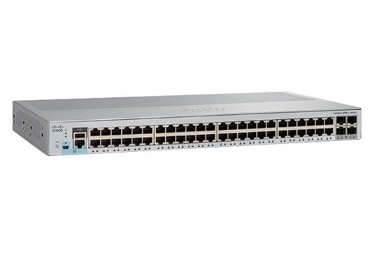 WS-C2960L-48TS-LL Catalyst 2960-L Switch 48 Port GigE 4 X 1G SFP LAN Lite (Asia Pacific P/N: WS-C2960L-48TS-AP)