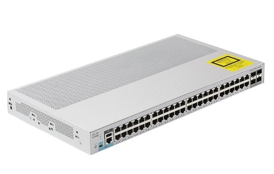 WS-C2960L-48TS-LL Catalyst 2960-L Switch 48 Port GigE 4 X 1G SFP LAN Lite (Asia Pacific P/N: WS-C2960L-48TS-AP)