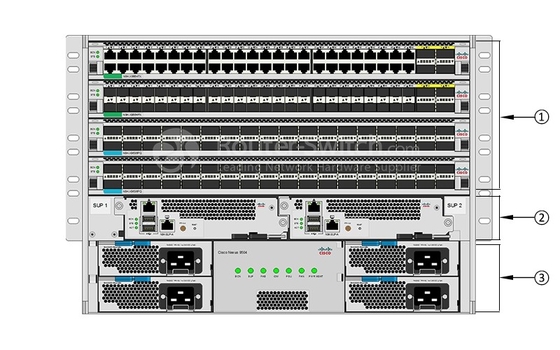 N9K-C9504 Cisco Nexus 9500 Series Switch Cisco Nexus 9500 Series Switch Chassis với 8 khe cắm thẻ đường