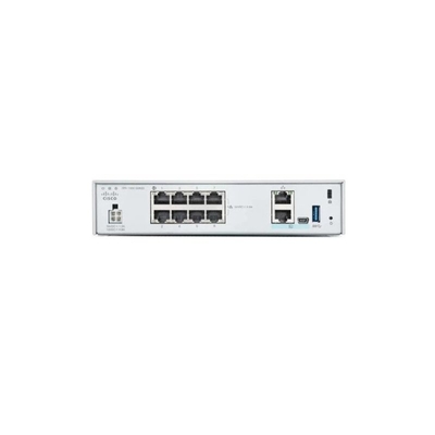 FPR1010-NGFW-K9 Cisco Secure Firewall Firepower 1010 Thiết bị với phần mềm FTD, cổng Ethernet 8-Gigabit (GbE)