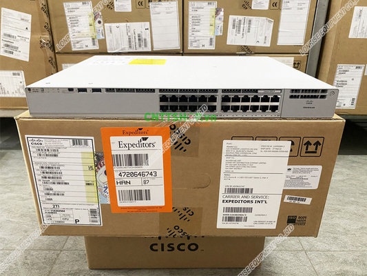 C9200-24T-E mới kín Cisco 9200 Series 24 cổng POE Ethernet Switch C9200-24T-E Trong kho