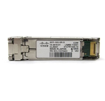 SFP-10G-SR-S Cisco SFP-10G-SR-S, 10GBASE-SR SFP Module Enterprise-Class Cisco SFP Transceiver