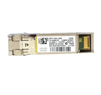 SFP-10G-ER Cisco SFP-10G-ER tương thích SFP + 10GBASE-ER 1550nm 40km DOM Duplex LC / UPC SMF Optical Transceiver Module