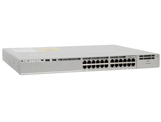 C9300L-24P-4G-E Cisco Catalyst 9300L Switches 24-Port Fixed Uplinks PoE+ 4X1G Uplinks Network Essentials