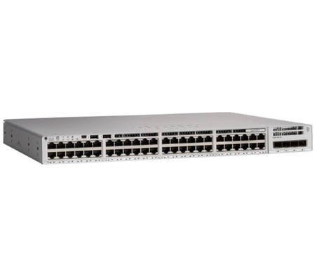 C9300L-48T-4G-A Cisco Catalyst 9300L Chuyển đổi 48 cổng liên kết cố định dữ liệu chỉ 4X1G liên kết lên Network Advantage