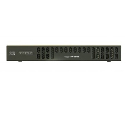 ISR4221-SEC/K9 Cisco ISR 4221 Router 2 WAN/LAN Port 1 SFP Port Multi Core CPU 2 NIM Security Bundle